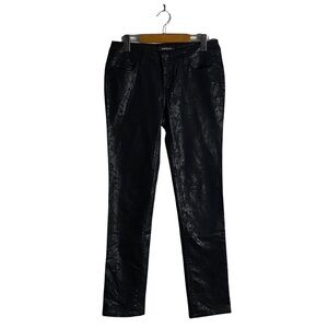 Suko Jeans Women's Black Patterned Jeans